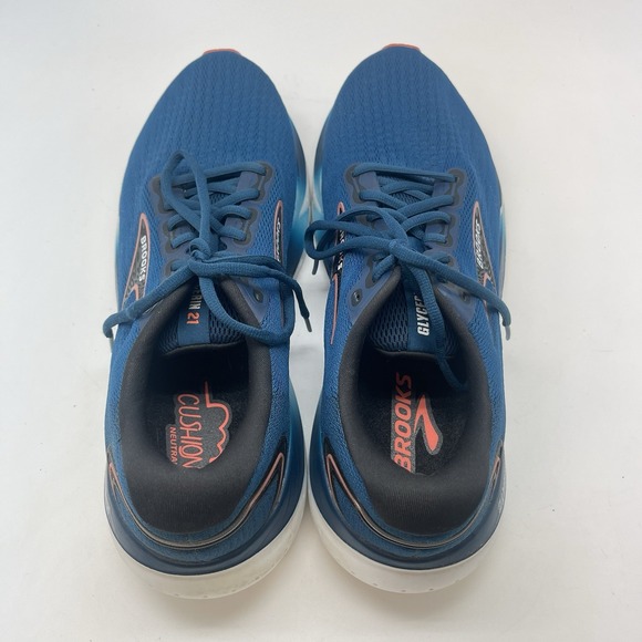 Brooks Sneakers Mens 11 D Glycerin 21 1104191D474 Blue Athletic Running Shoes - Picture 5 of 10